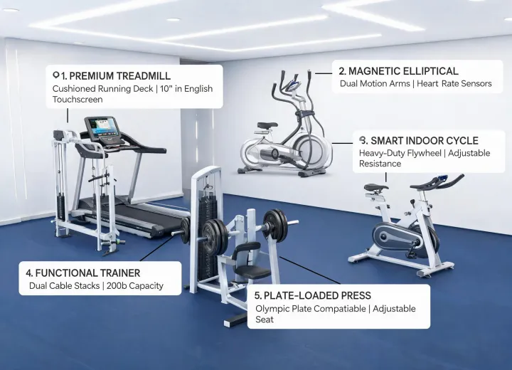 Matrix Fitness featured equipment